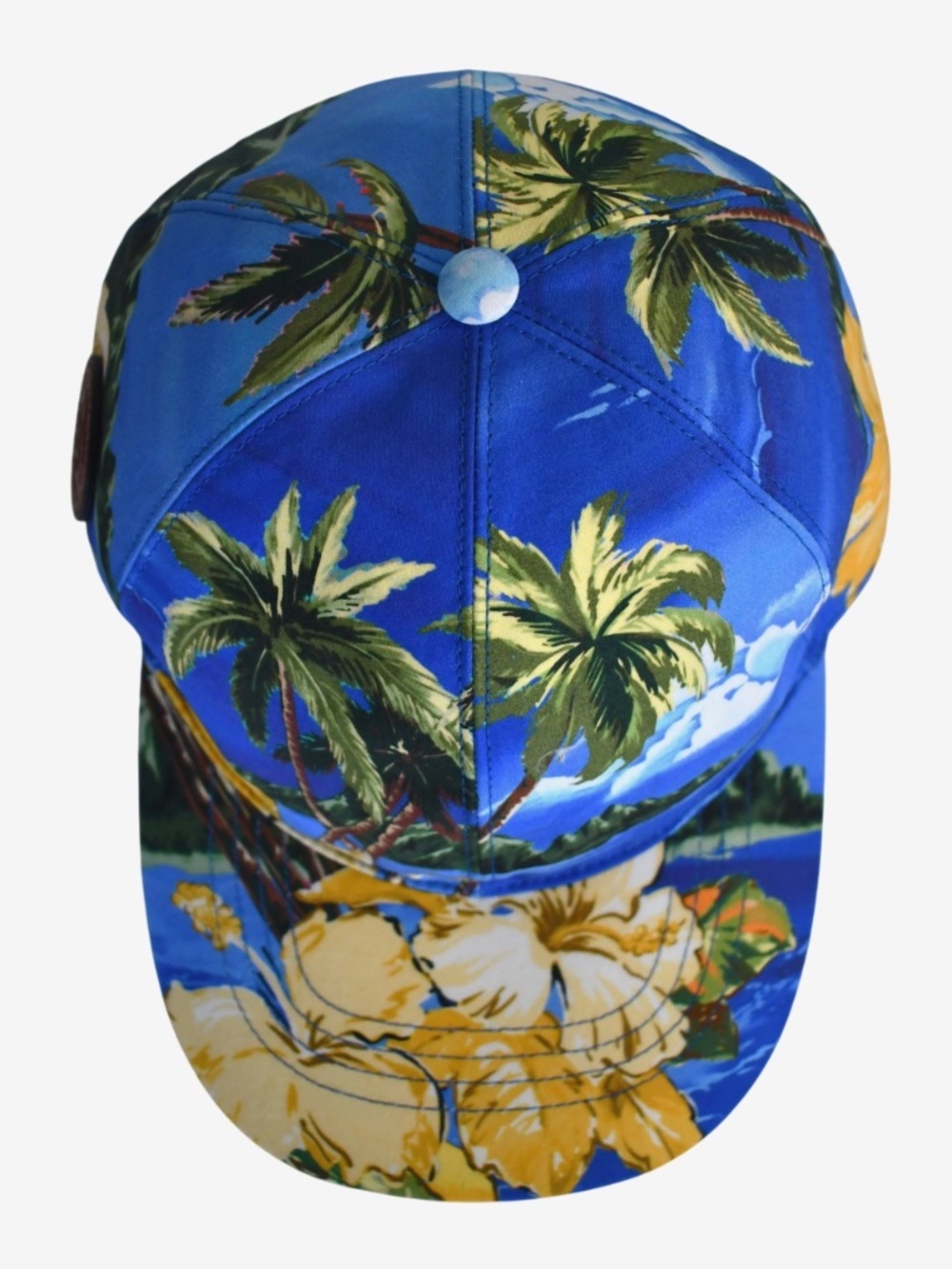 Gucci Hawaiian Palm Trees Hat Cap L - Picture 2 of 12
